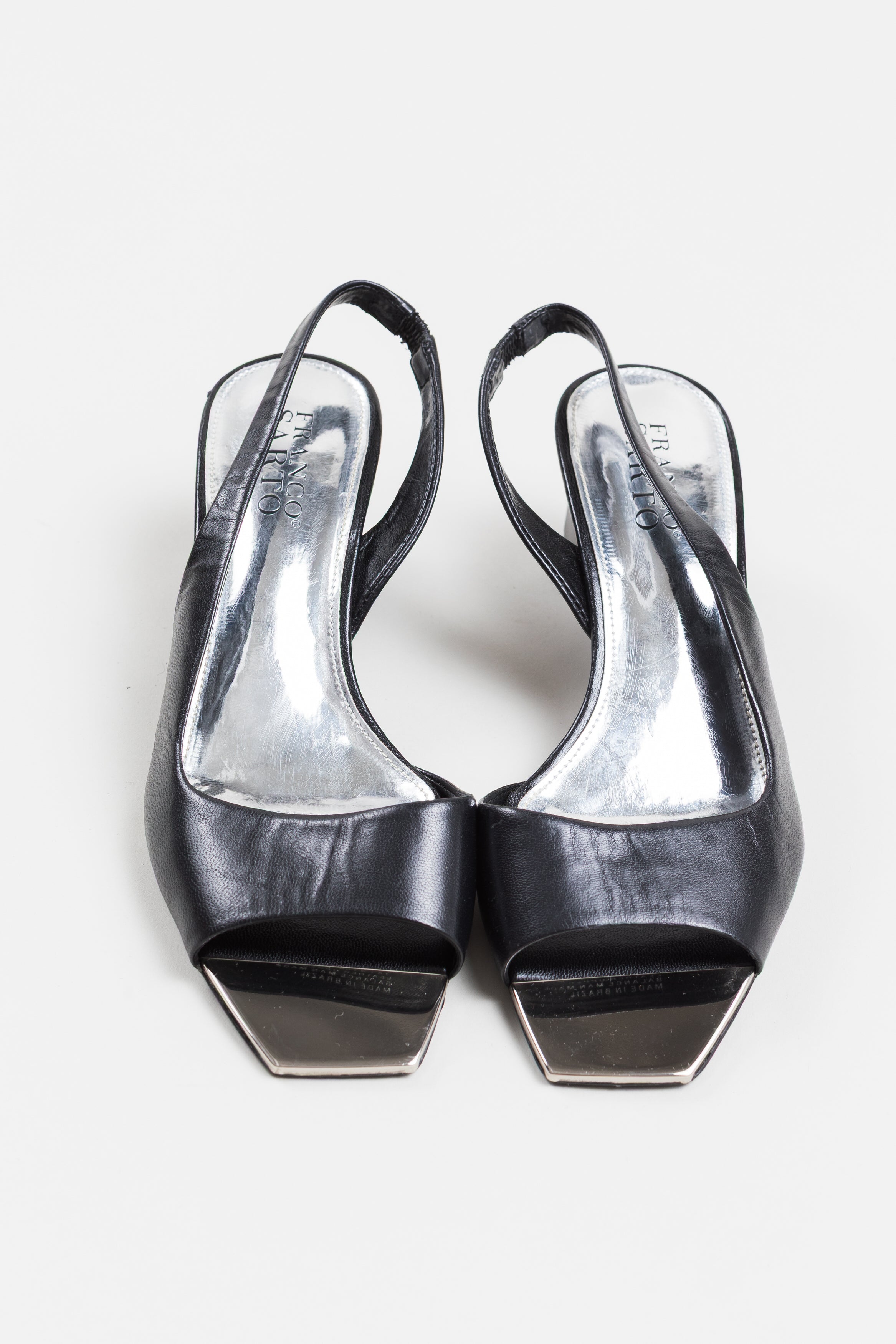 Franco Sarto sling back open toed pump (7 M)