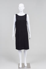 Load image into Gallery viewer, Emporio Armani Black Sheath Dress (It 44)
